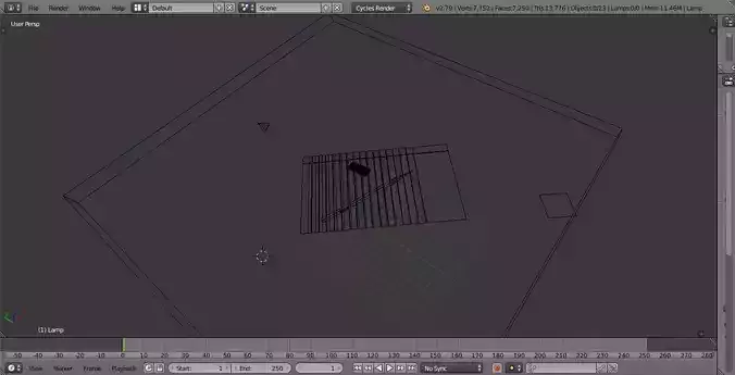 Writing material  Low-poly 3D model