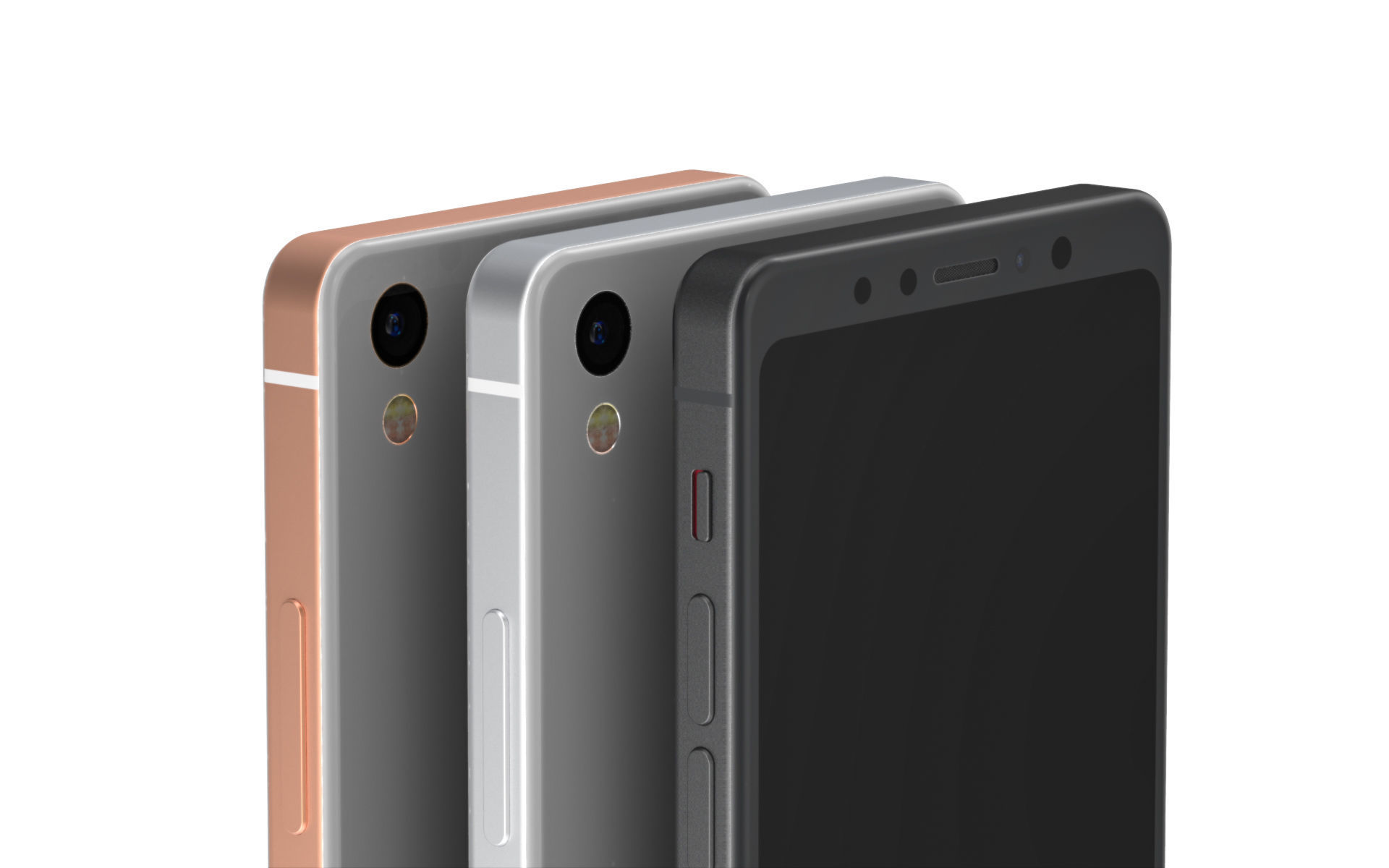 iPhone SE 2 Concept 3D model_4