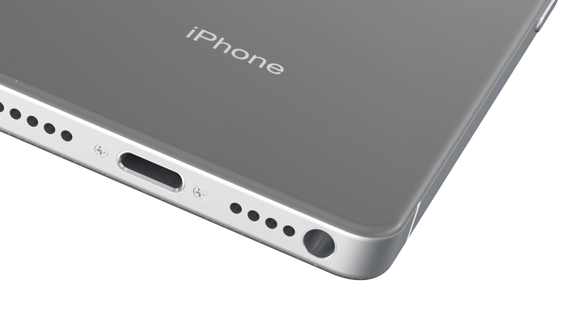 iPhone SE 2 Concept 3D model_3