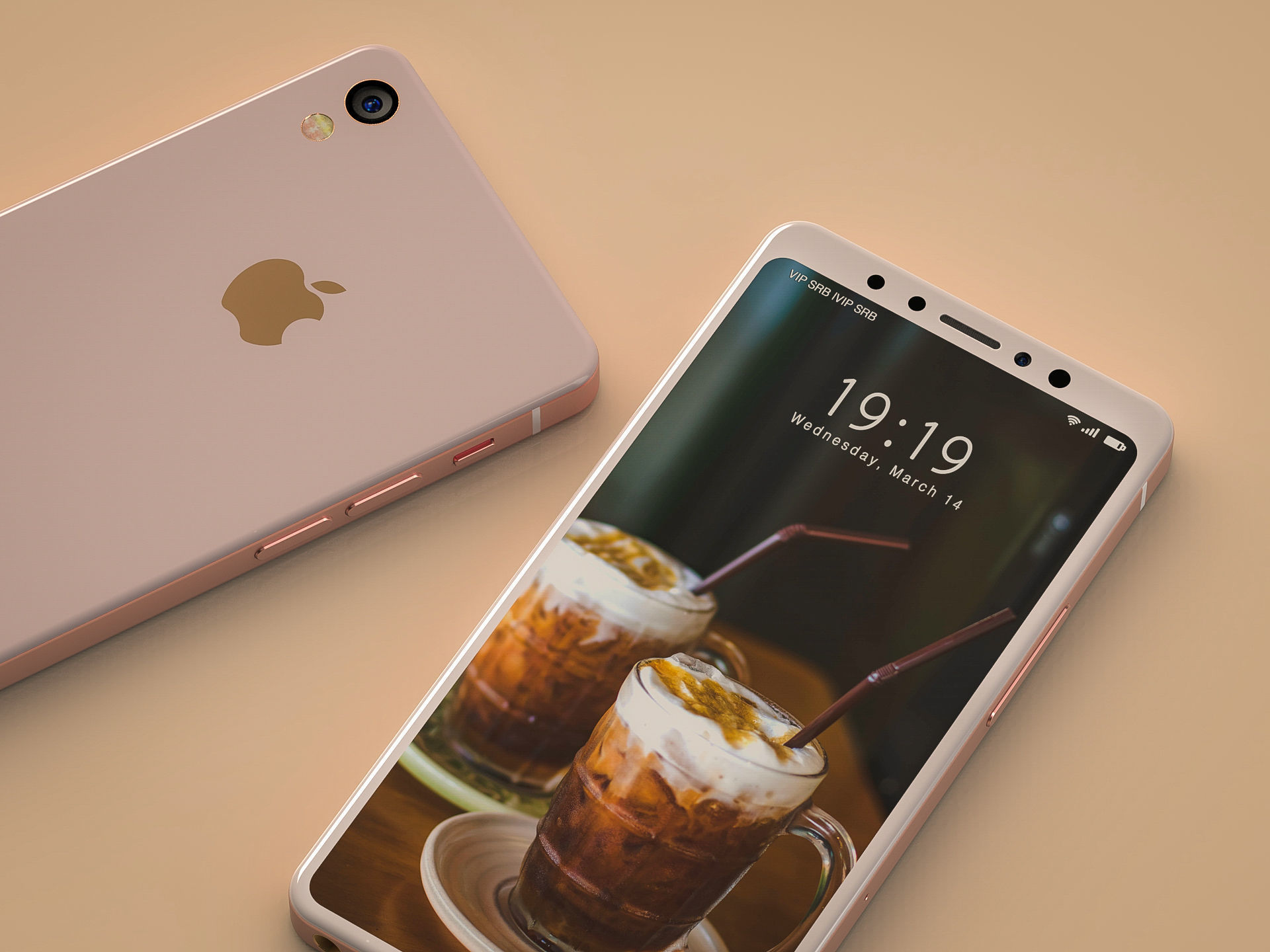 iPhone SE 2 Concept 3D model_2
