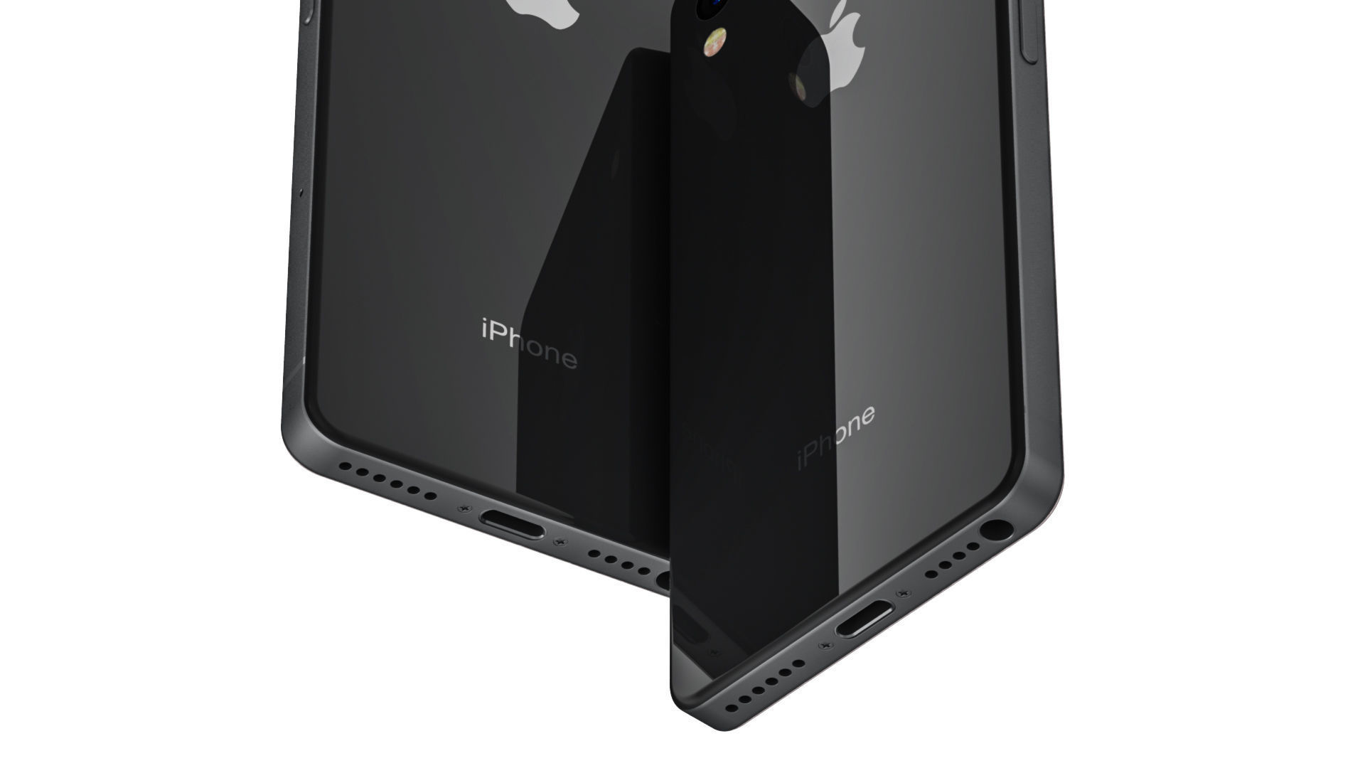 iPhone SE 2 Concept 3D model_5