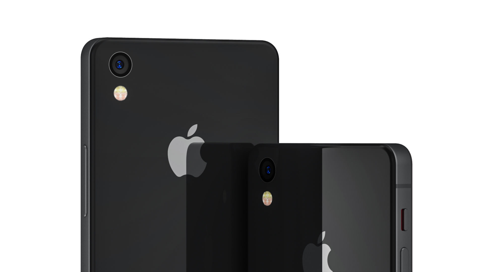 iPhone SE 2 Concept 3D model_6