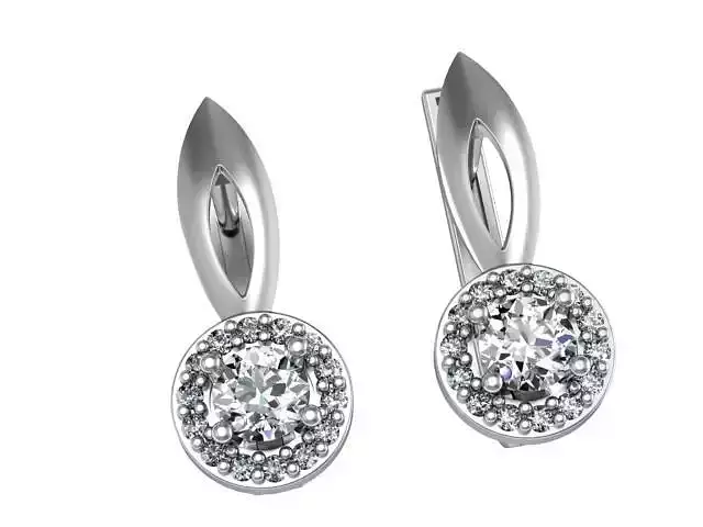 Earrings classic set  3D print model