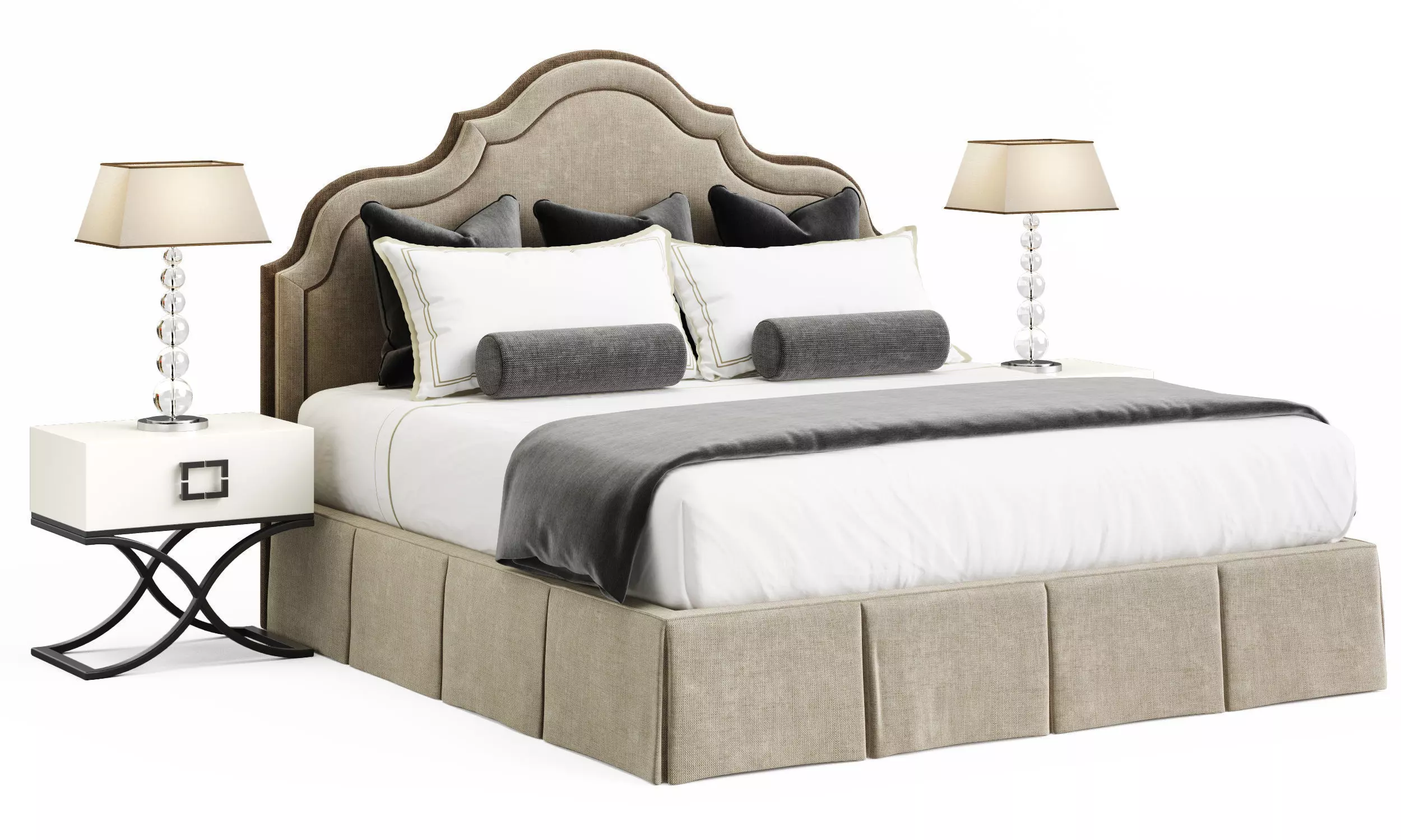 Tosconova Bed Grace 180 3D model