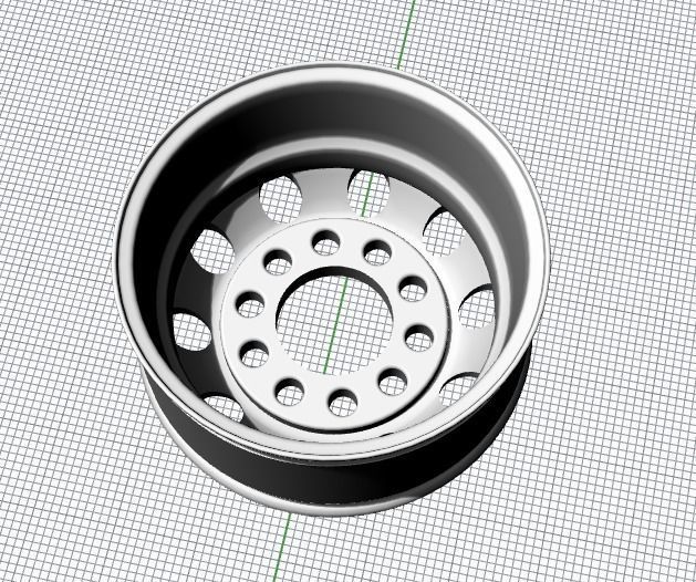 3D-printable RC Truck Wheels 3D print model_5