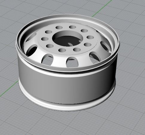 3D-printable RC Truck Wheels 3D print model_2