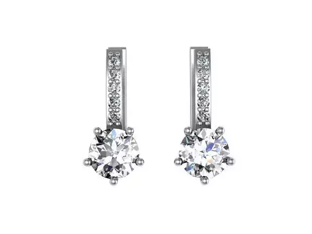 Earrings diamond set