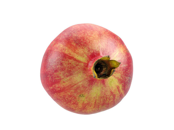 Photorealistic Pomegranate 3D Scan 3D model 4