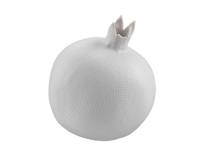 Photorealistic Pomegranate 3D Scan 3D model 7