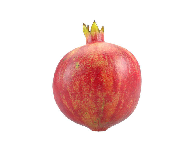 Photorealistic Pomegranate 3D Scan 3D model 2