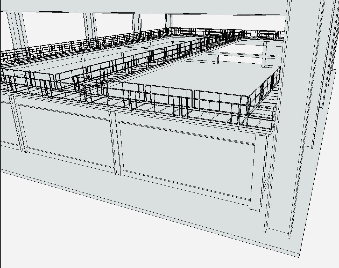 Farm Warehouse Low-poly 3D model_3