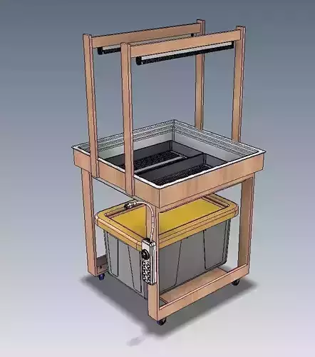 Hydroponics Ebb and Flo Table
