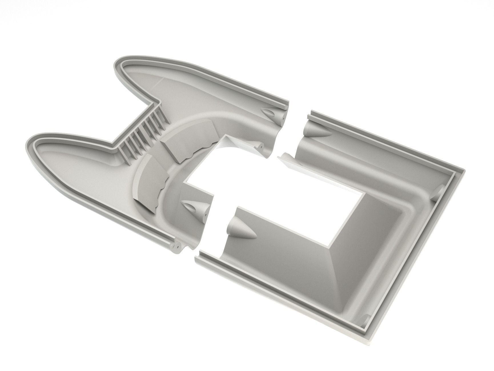 Carp Fishing rc boat 3D print model_6