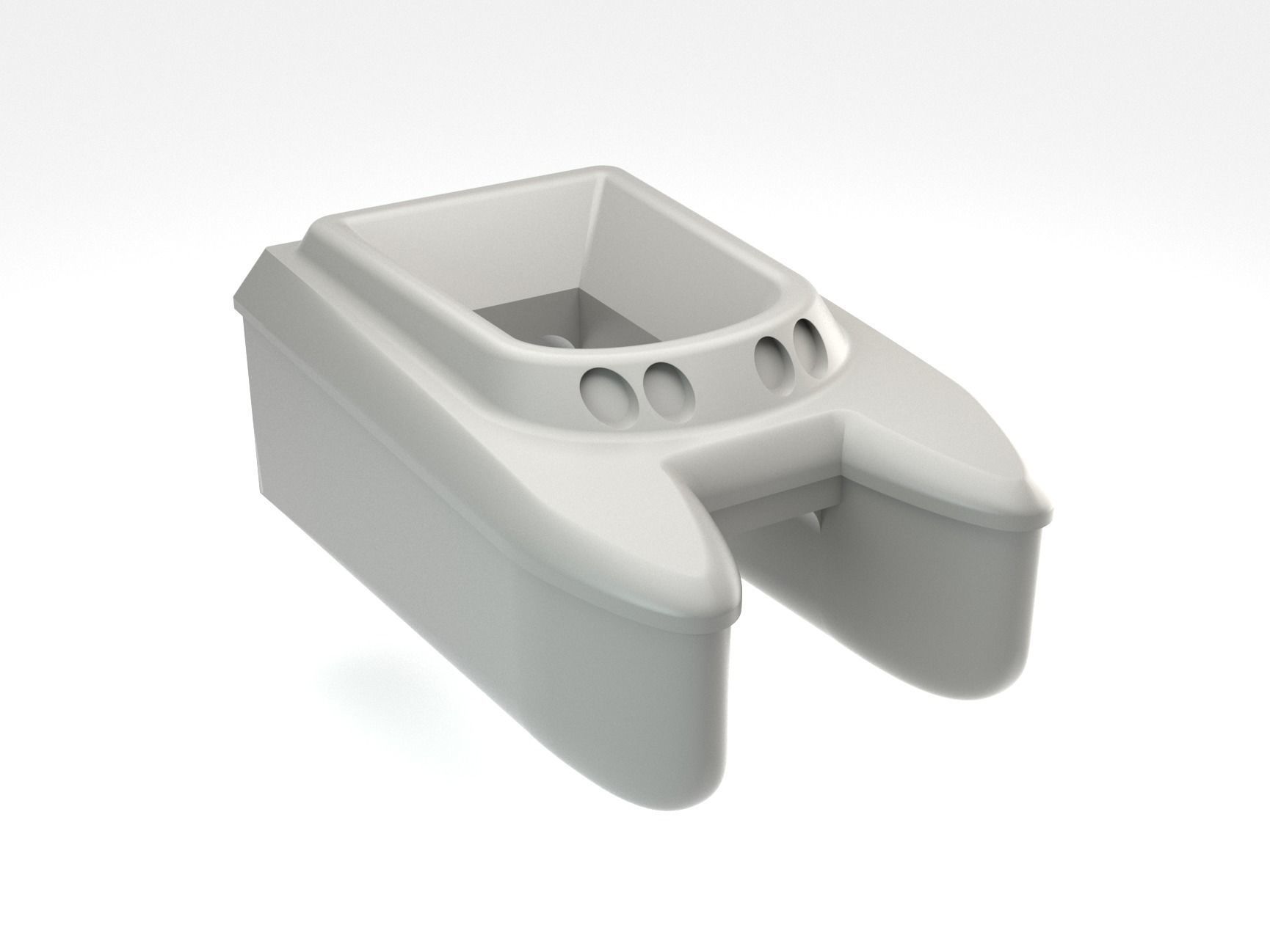 Carp Fishing rc boat 3D print model_1