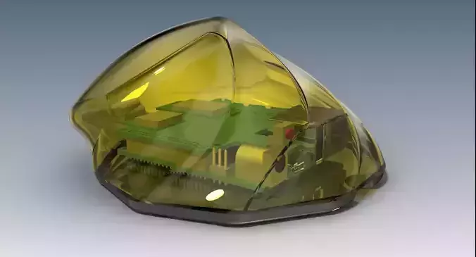 Wifi Futuristic Enclosure