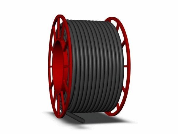 Pipe 110-10-450 on the coil Free 3D model