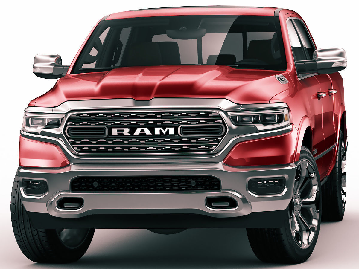 Ram 1500 Limited 2019 3D model_11