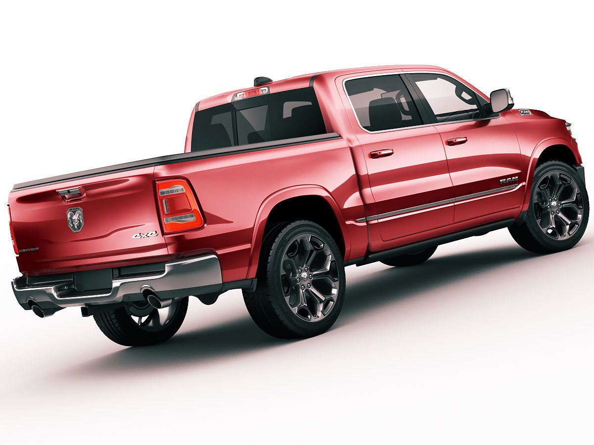 Ram 1500 Limited 2019 3D model_10