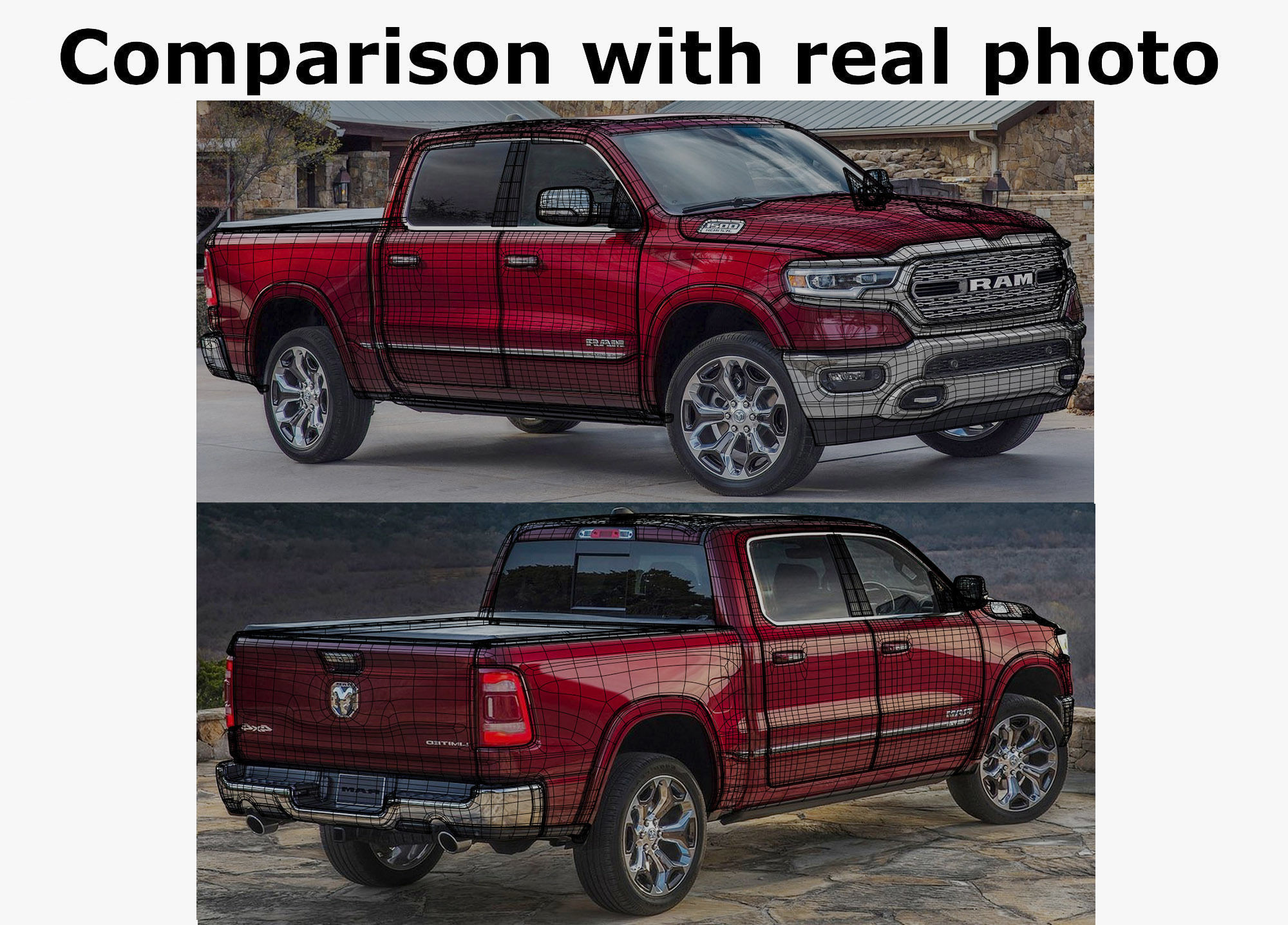 Ram 1500 Limited 2019 3D model_24