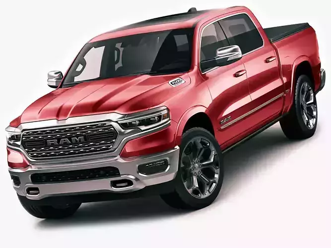Ram 1500 Limited 2019 3D model
