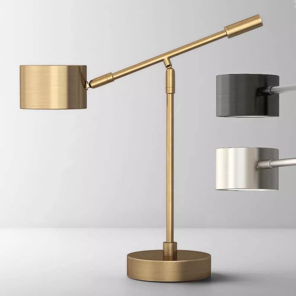 Barlow table lamp Low-poly 3D model_0