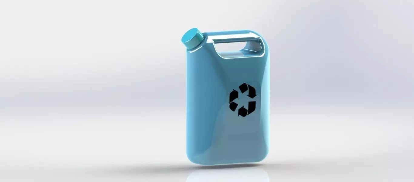 Oil Can Free 3D model