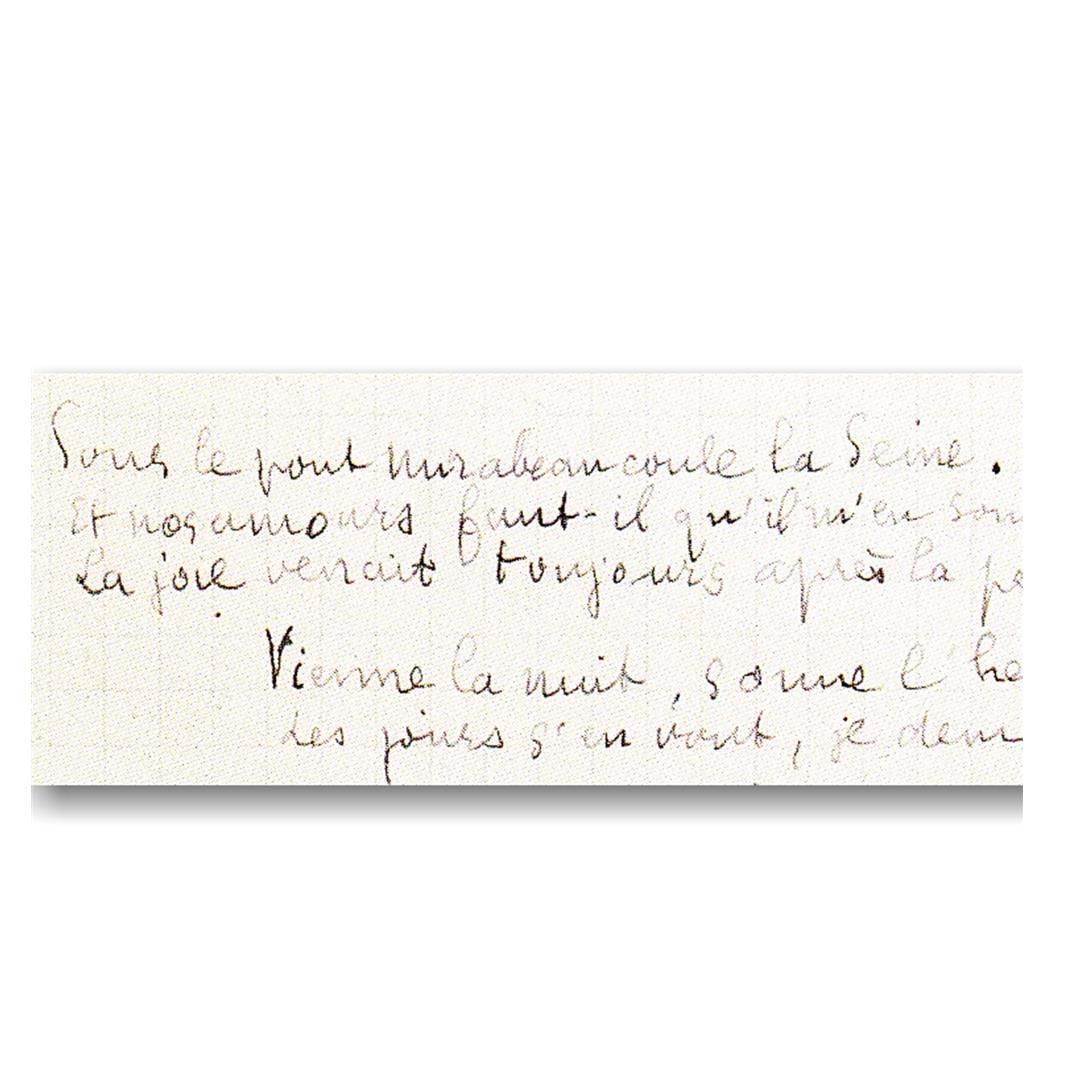 Bracelet Sous le Pont Mirabeau 3D print model_2