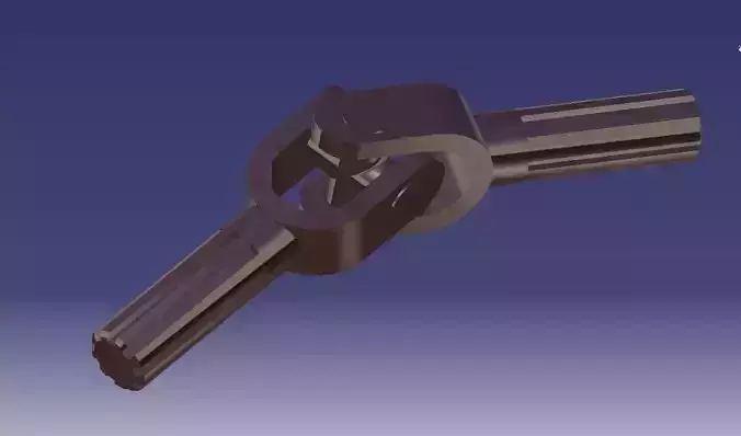 U joint metal rod with hook