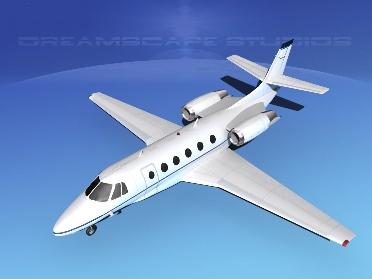 Cessna C560XL Citation V05 3D model_10