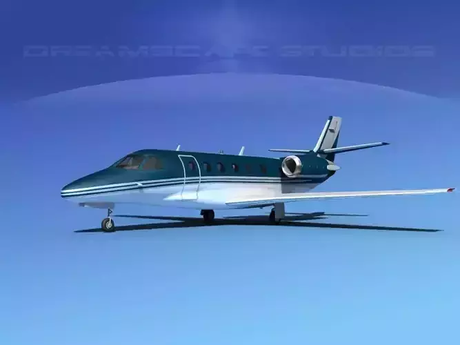 Cessna C560XL Citation V09 3D model