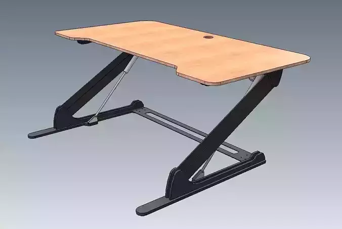 Custom Up Down Desk 