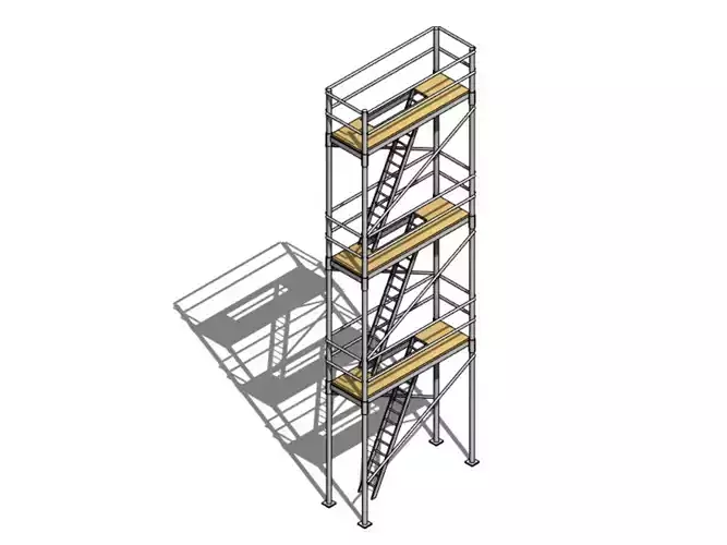 Scaffold - Revit Family