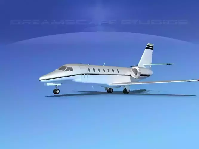 Cessna C680 Citation Soveriegn V01 3D model