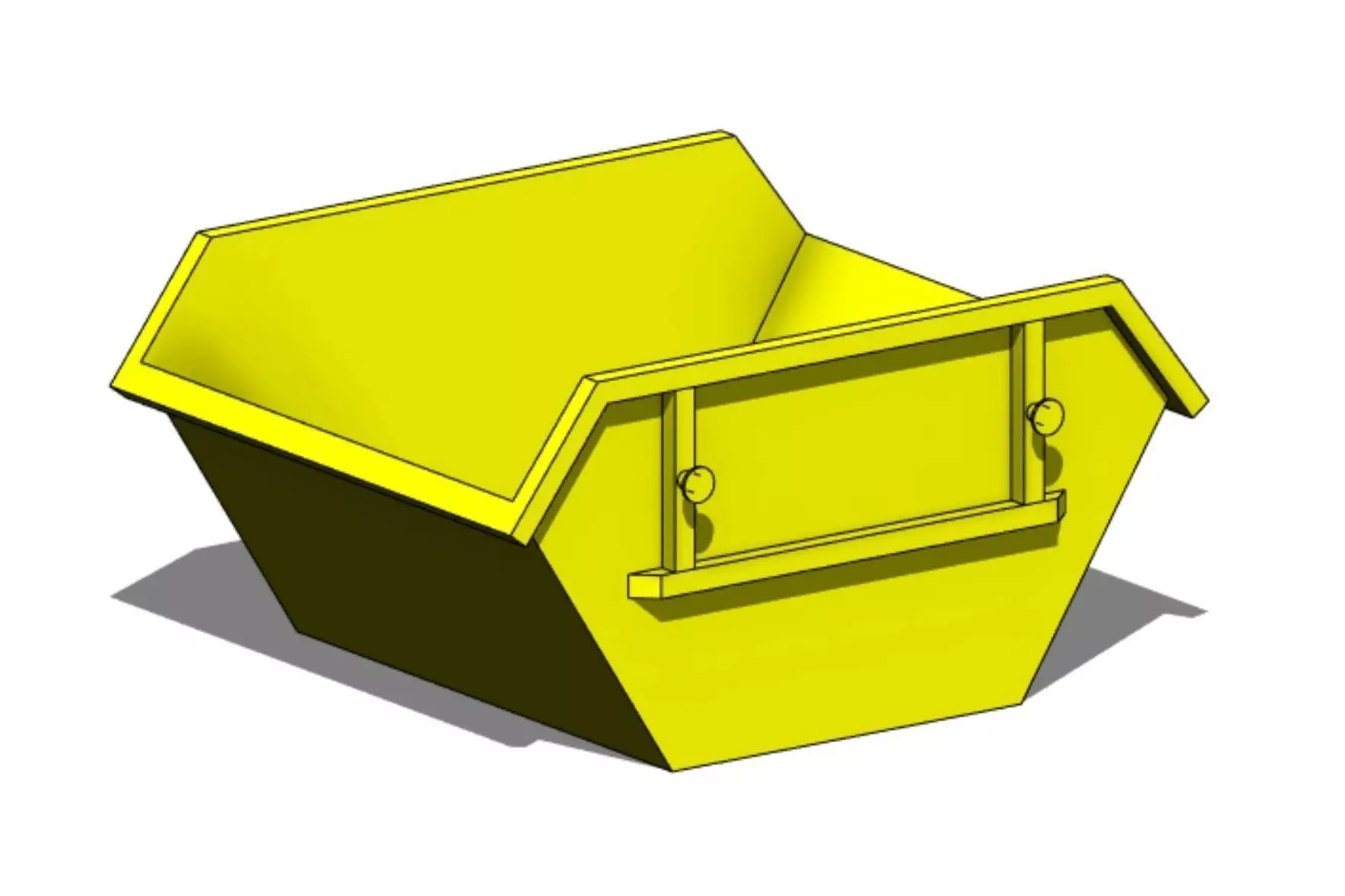 Skip - Revit Family 3D model_0