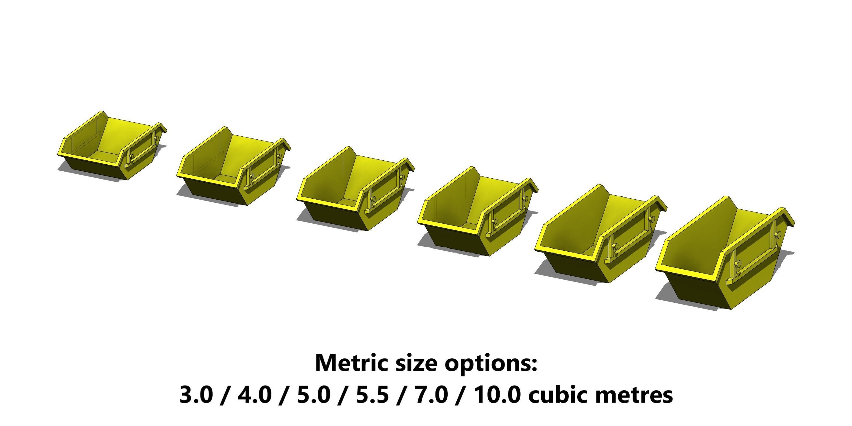 Skip - Revit Family 3D model_1