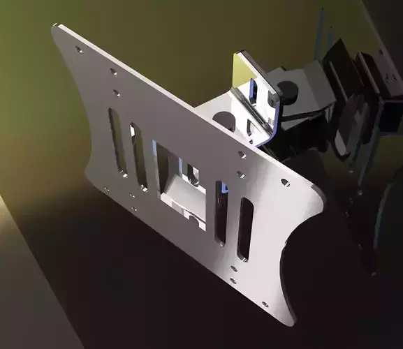 support lcd led pivotant