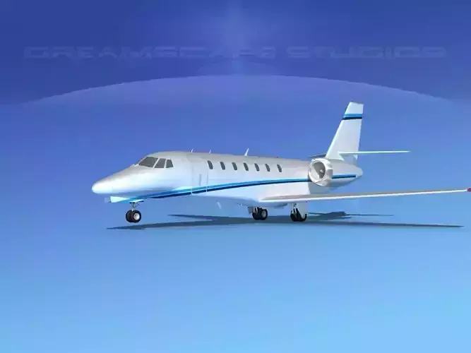 Cessna C680 Citation Soveriegn V11 3D model