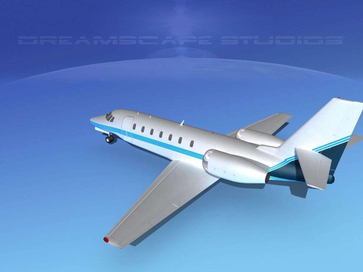 Cessna C680 Citation Soveriegn V13 3D model_8