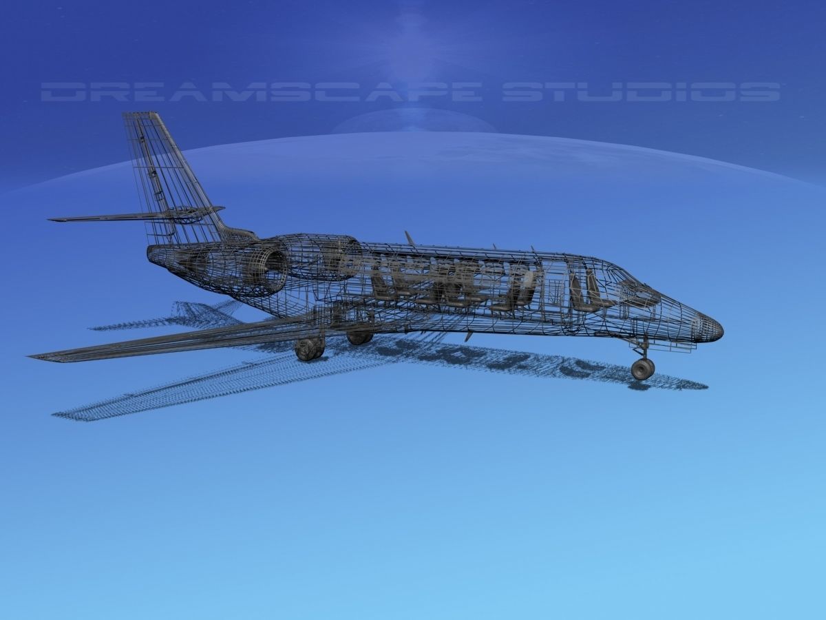Cessna C680 Citation Soveriegn V13 3D model_12