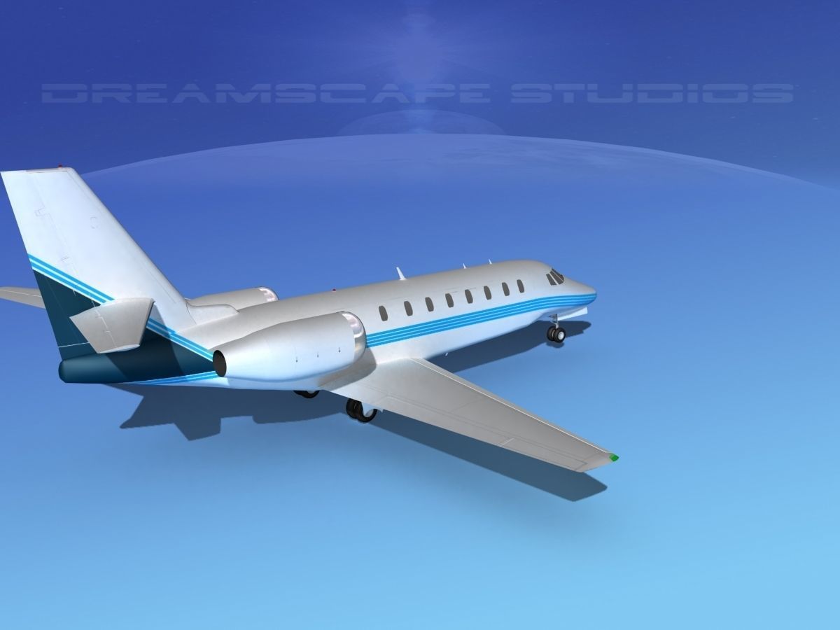 Cessna C680 Citation Soveriegn V13 3D model_5