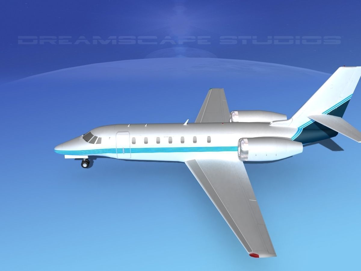 Cessna C680 Citation Soveriegn V13 3D model_9