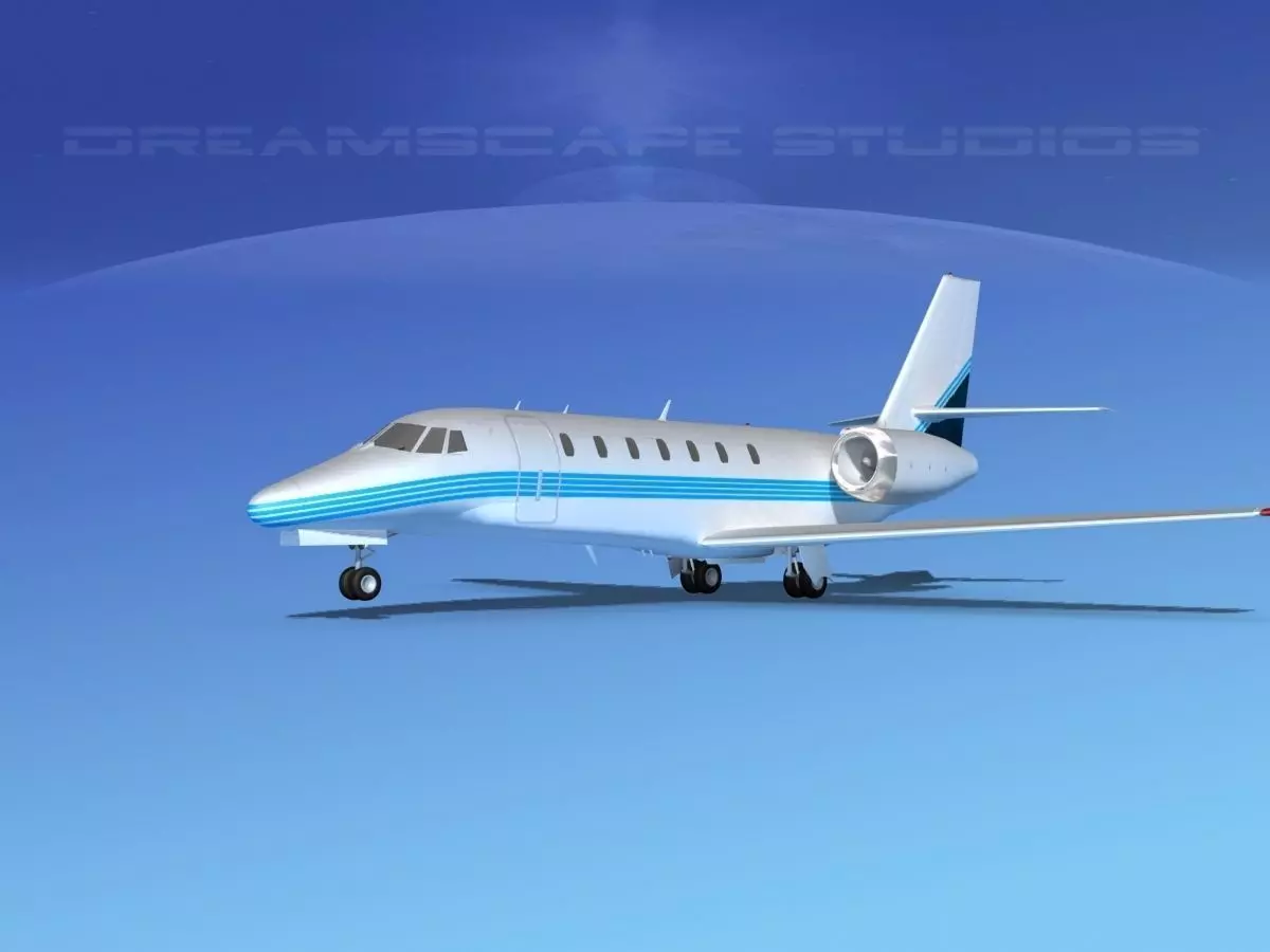 Cessna C680 Citation Soveriegn V13 3D model_0