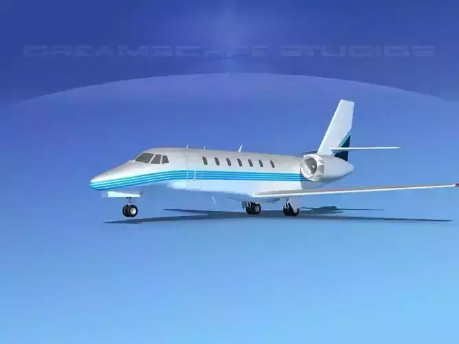 Cessna C680 Citation Soveriegn V13 3D model
