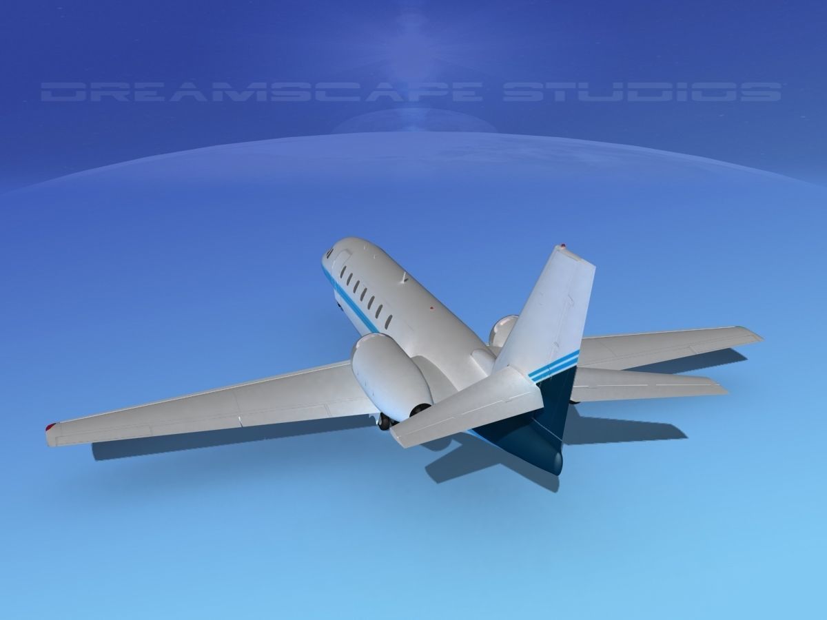 Cessna C680 Citation Soveriegn V13 3D model_7