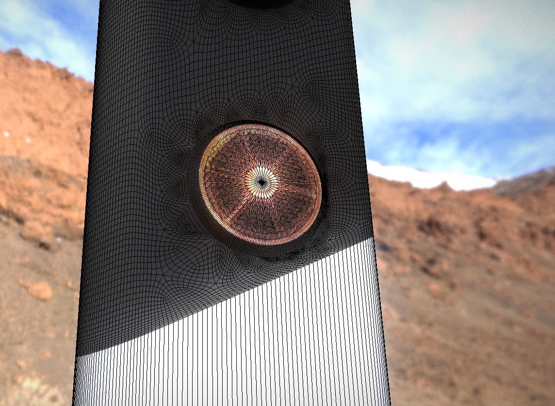 Roadside Posts High-Poly 3D model_5