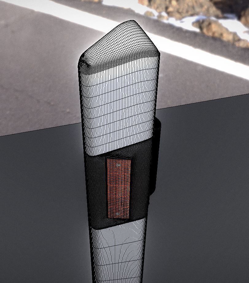 Roadside Posts High-Poly 3D model_8