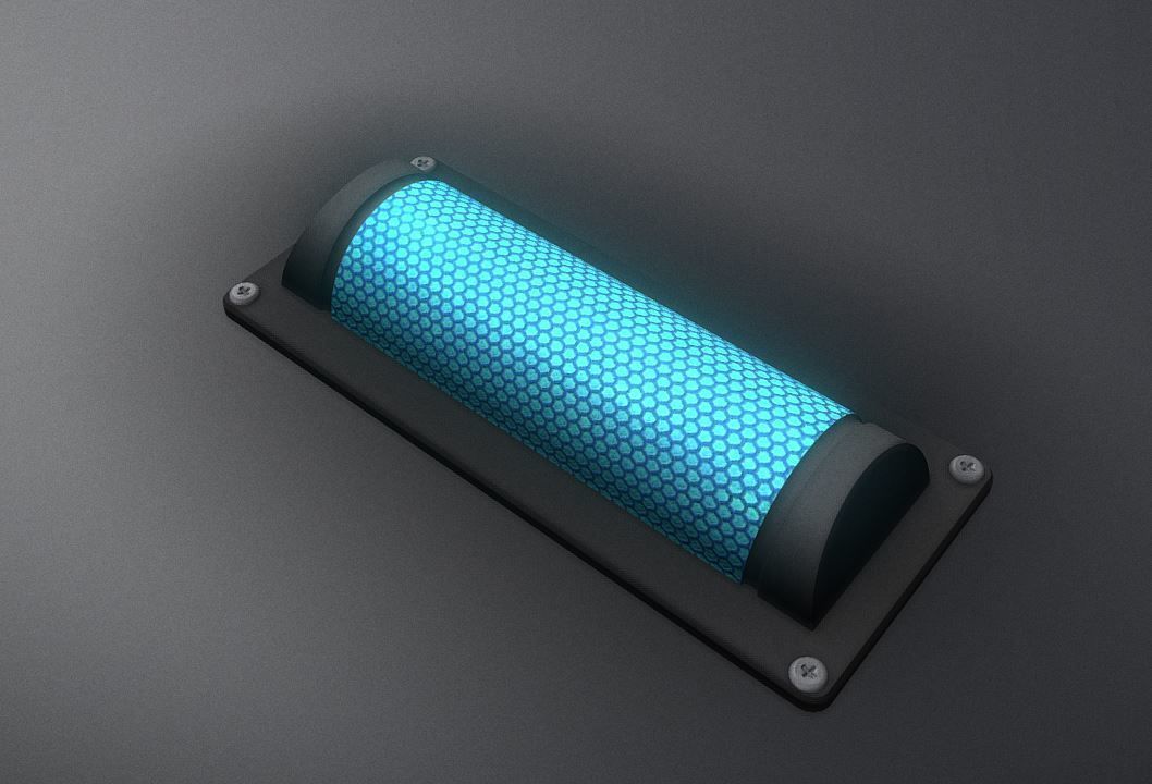 Roadside Posts High-Poly 3D model_9