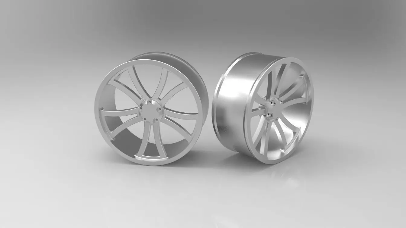 Alloy Wheel Free 3D model