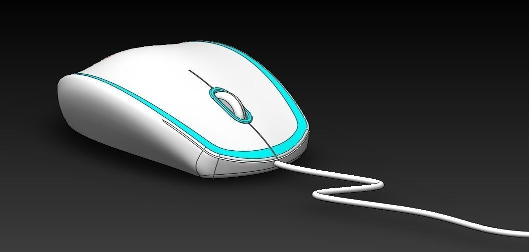 Mouse computer Free 3D model_4