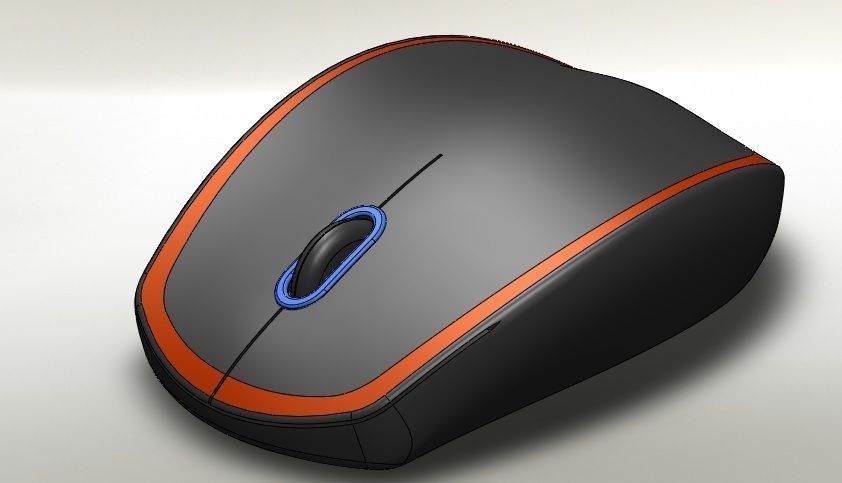 Mouse computer Free 3D model_2